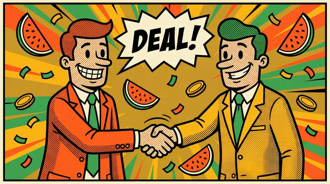 金克斯加点 商务合作漫画插图
